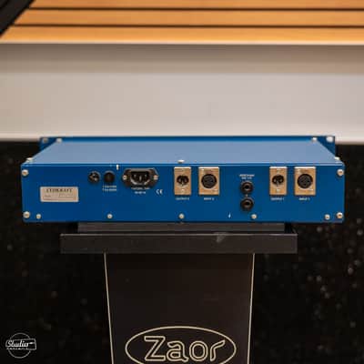 Tube-Tech LCA 2B Dual Channel Tube VCA Compressor / Limiter 2010s - Blue image 2