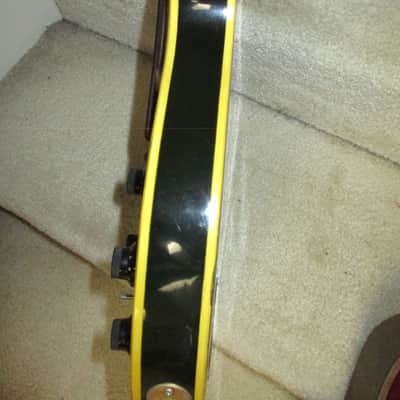 EKO Les Paul Style With Gold Hardware Circa 1970 - Black/Italy image 12