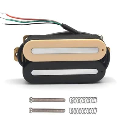 Zebra Guitar Humbucker Pickup Dual Blades Pickups Set image 4