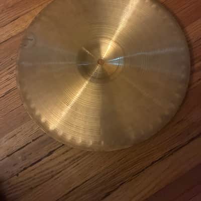 Restored Paiste 14" 2002 Heavy Hi-Hat Cymbals (bottom only) 1971 - 1980 - image 2