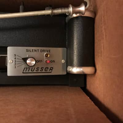 Musser  Pro M-55 1986 Black Silver image 1