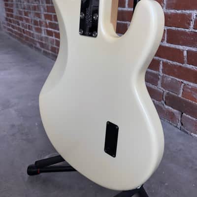 Earnie Ball Music Man Sting Ray Translucent Creme image 4