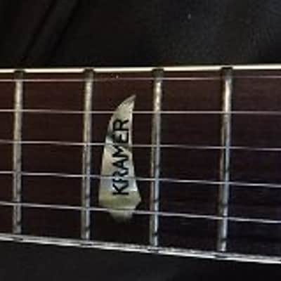 Kramer Baretta w/Rickenbacker Shape 1989 White/Cream RARE image 4