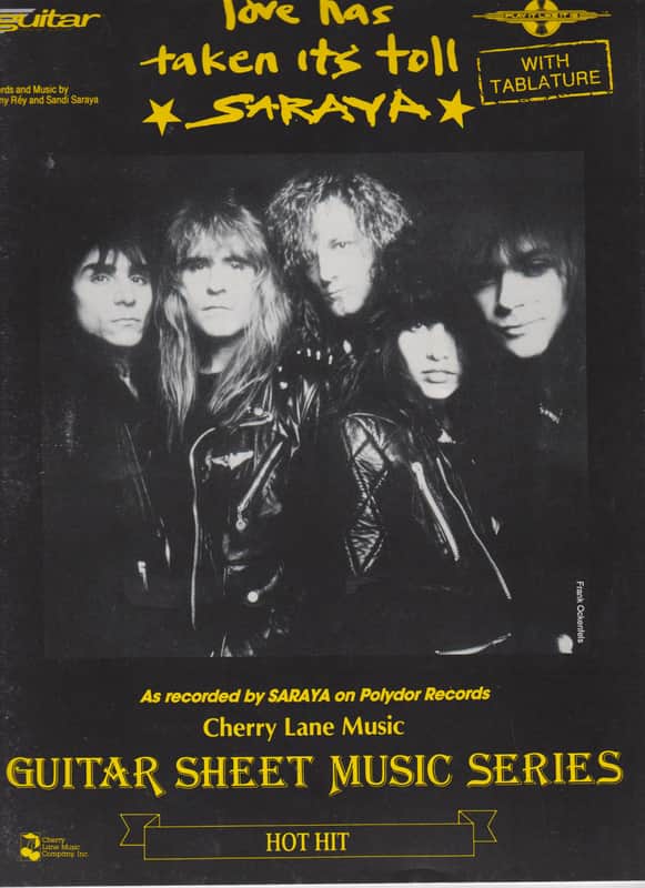 Cherry Lane Love Has Taken it's Toll Guitar/Vocal with tablature image 1