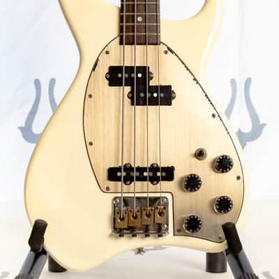 Daion Savage White Electric Bass w/ Original Daion Branded Hardshell Case image 3