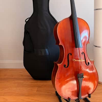 Professional 4/4 Workshop Cello – Larsen/Spirocore Setup – Bow & Phoenix Case Included Bild 2