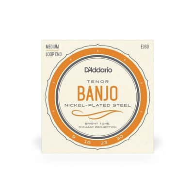 D'Addario 09-30 4 String Tenor Banjo Strings - EJ63 (CGDA Tuning) image 3
