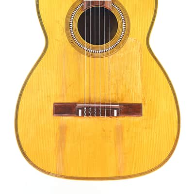 Hijos de Gonzalez ~1890 – classical guitar by one of the most important turn-of-the-century workshops like Arias, Torres, Ramirez - check video! image 2