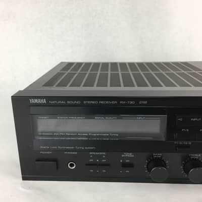 Yamaha RX-730 RX730 AM/FM Stereo Receiver Natural Sound 80 Watts Per Channel image 2