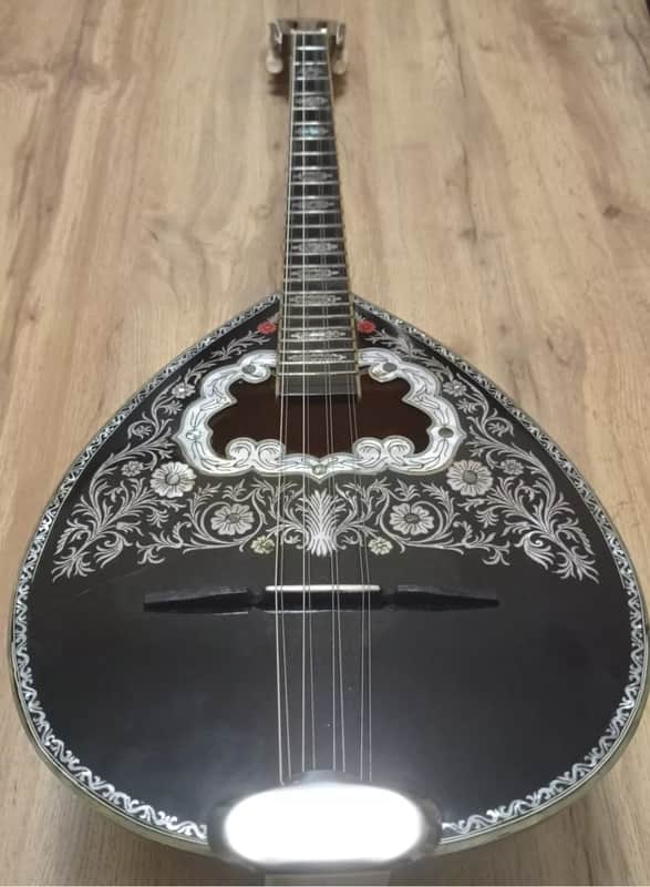 Greek Bouzouki & hardcase & pickup & 300 backing track with pdf scores 8 string image 1