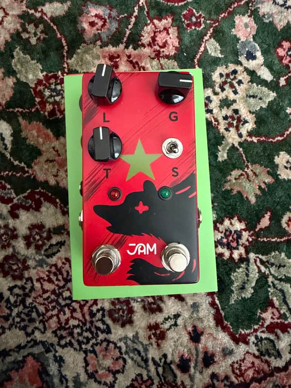 JAM Pedals Red Muck V2 2020 - 2021 - Hand Painted image 1
