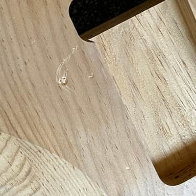 Fender American Professional II Stratocaster guitar body unfinished pine image 6