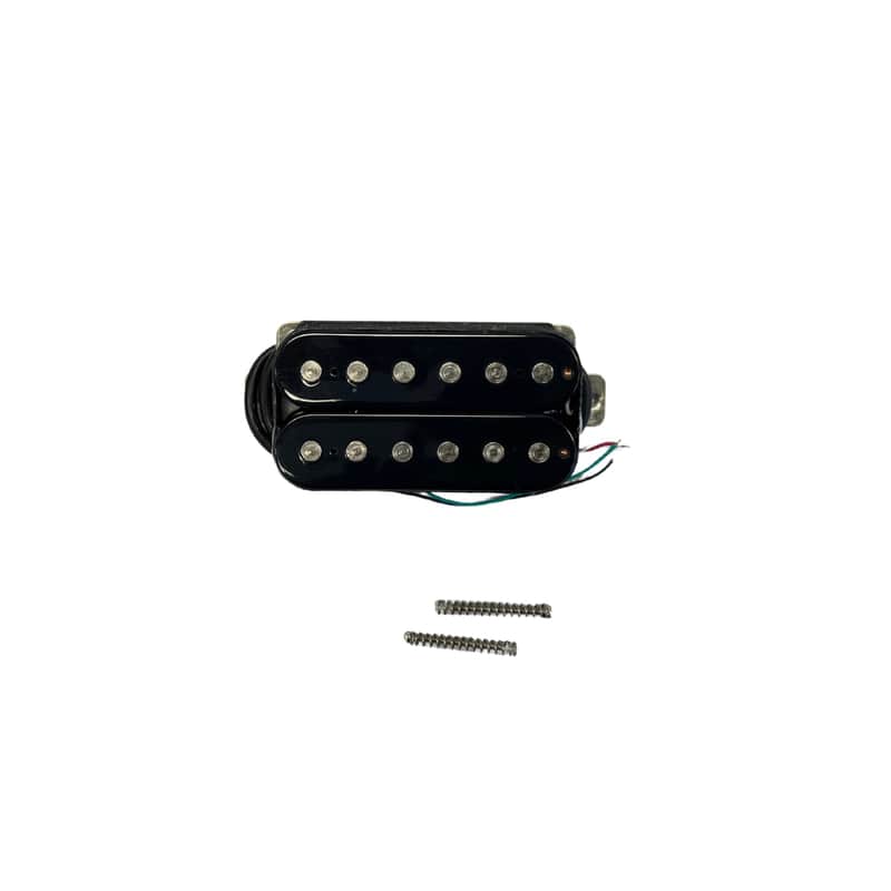 Artec Alnico 5 Guitar Hot Humbucker Neck Pickup Black image 1