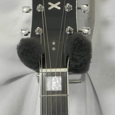 Vox Bobcat S66 Black Semi-Hollow Electric with case image 8
