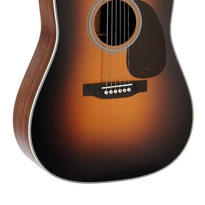 Martin, D-28 Satin Acoustic Guitar 1935 Burst w/Molded Hardshell Case image 1
