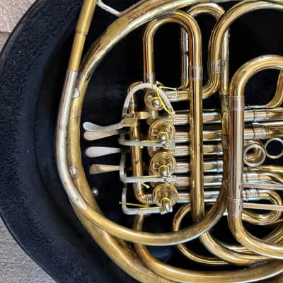 C. G. Conn 6D Double French horn. Made in USA image 8