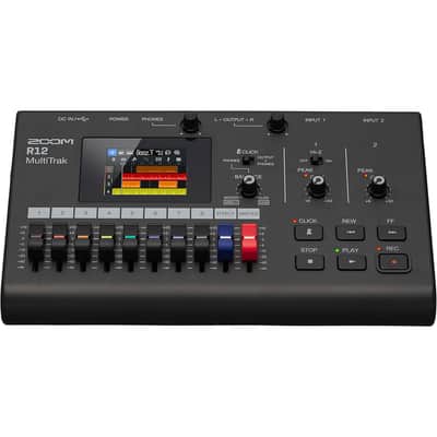 Zoom R12 MultiTrak Portable Digital Recorder and Control Surface image 2