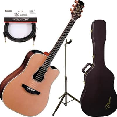 Takamine GB7C Garth Brooks Signature Acoustic-Electric Guitar, Natural w/ Case, Stand, and Cable image 1