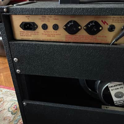 Marshall JCM 800 Lead Series Model 4210 50-Watt Master Volume 1x12" Combo 1980s - Black image 7