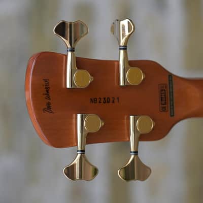 Spector Doug Wimbish Euro 4 Signature Model - Amber Stain Gloss image 6