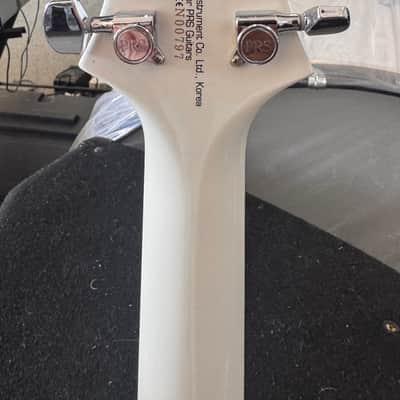 PRS SE Torero 2013 - 2014 - Jet White + Bag image 3