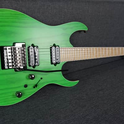 Ibanez RGR 5220M Transparent Fluorescent Green image 3
