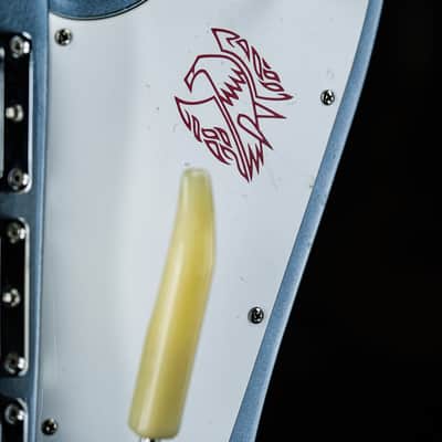 2015 Gibson Firebird VII Reissue Triple Humbuckers blue mist image 9