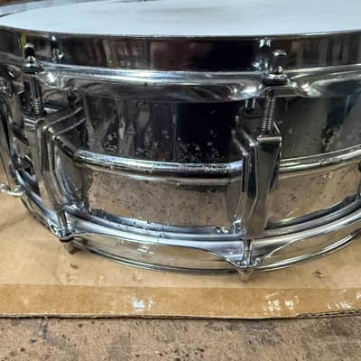 Ludwig 1970s 5x14 Supraphonic Snare Drum 1970s - Chrome image 6