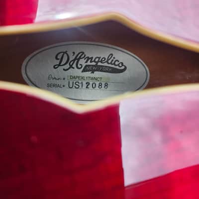 D'Angelico Premier EXL-1  Fiesta Red LIKE NEW image 14