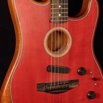Fender American Acoustasonic acoustic-electric guitar image 8