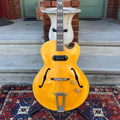 1951 Iconic Vintage Gibson ES-175N Electric Hollow Body Jazz Box Guitar Natural Blonde w Original Black P-90 Pickup & OHSC Lifton~A Beast Jazzbox in VG/Excellent Condition! ~NEW REDUCED PRICE~ image 1
