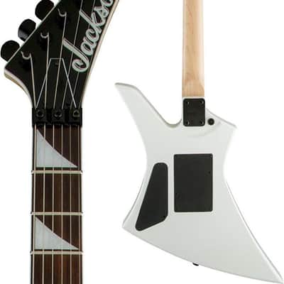 Jackson JS32 KE Kelly Snow White Electric Guitar, Amaranth Fingerboard image 3