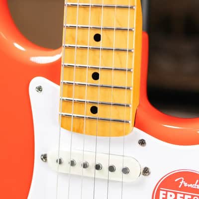 Squier Classic Vibe '50s Stratocaster Electric Guitar - Fiesta Red image 8