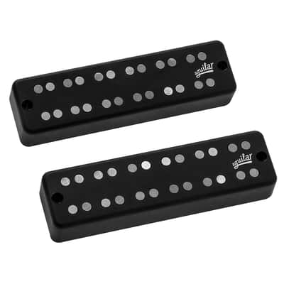 Aguilar AG 6SD-D4 Super Double 6-String Noiseless Soap Bar Bass Pickups -P4 Size image 1