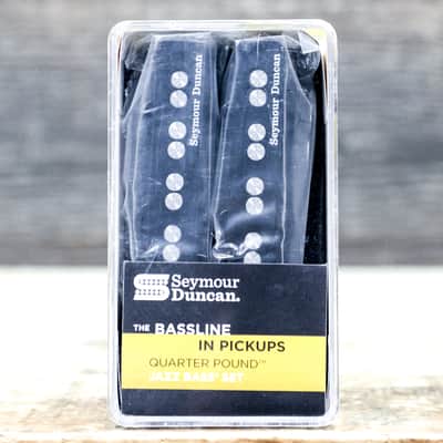 Lindy Fralin 5 String Jazz Bass® Pickup Set - 5% Overwind - Black