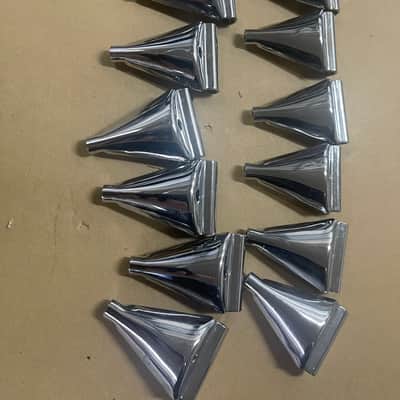 Slingerland Bass drum claws. Lot of 16 2000s - Chrome image 3