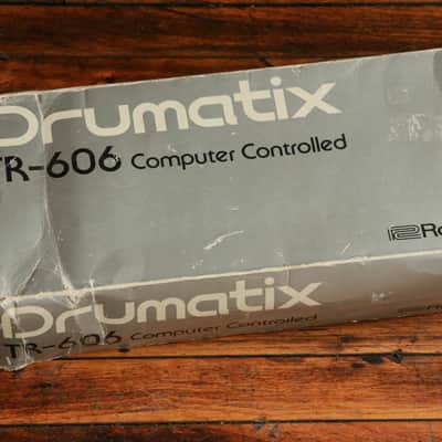 1981 Roland TR-606 Drumatix Drum Machine w/ Extras image 9