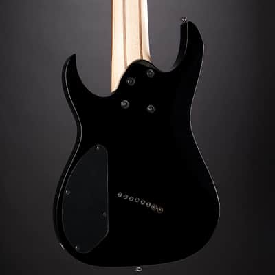 Ibanez Model RGMS8BK Multi Scale 8 String Electric Guitar - Black image 4