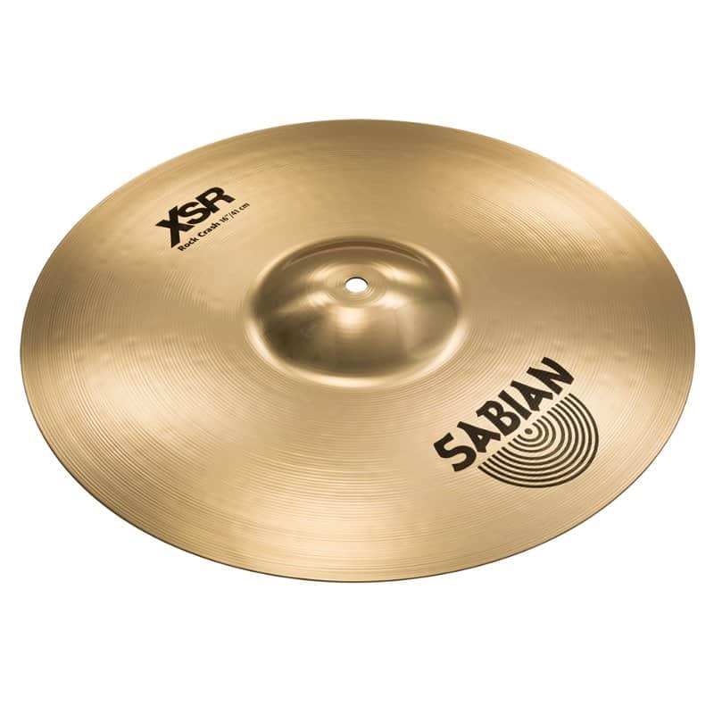 Sabian 16 Inch XSR Rock Crash Cymbal - XSR1609B image 1