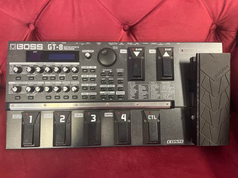 Boss GT-8 Guitar Effects Processor | Reverb