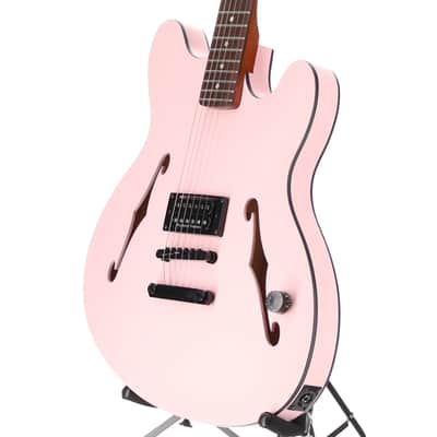 Fender Tom DeLonge Starcaster, Satin Shell Pink, Professional Setup (SR) (01486) image 4