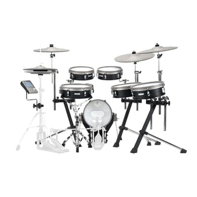 EFNOTE 3X Electronic Drum Set, Black Oak image 3