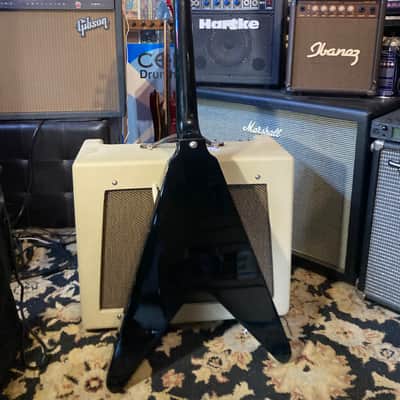 Orville ‘67 Reissue Flying V MIJ w/ Maestro DiMarzio Pickups 1996 - Black image 8