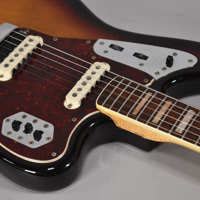 1971 Fender Jaguar 3-Tone Sunburst w/HSC image 8
