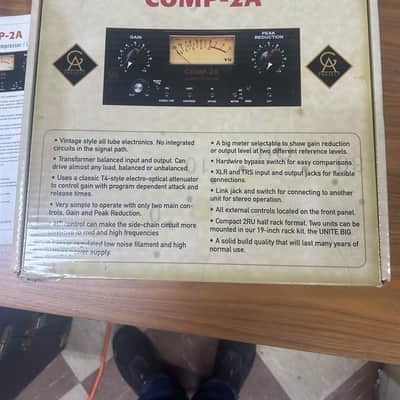 Golden Age Project Comp-2A Mono Compressor - Black image 1