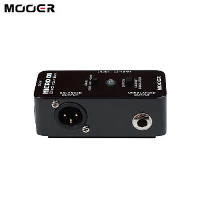 Mooer Micro DI Cabinet Simulator Pedal Direct Input Box True Bypass Free Shipment,price include the import duty for US buyer image 4