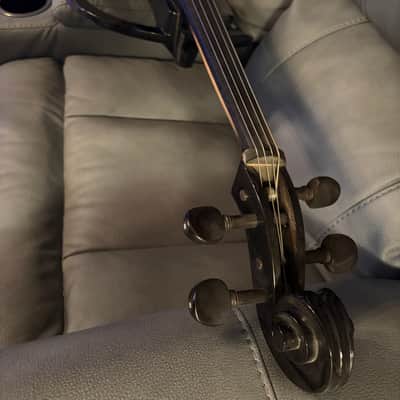 Cecilio CECO-2BK Electric Cello with Ebony Fittings Style 2 image 6