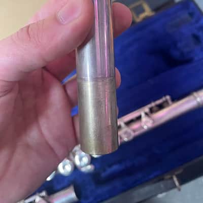 King Cleveland 610 Flute w/ Hard Case Blue Lining (parts/ repairable) image 22