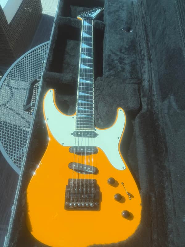 Jackson Pre Production Soloist 1987 - Taxi Yellow image 1