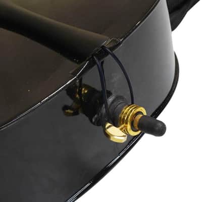 Professional Cello 4/4 Full Size BassWood Set with Bag+Bow+Rosin+Bridge Black image 3